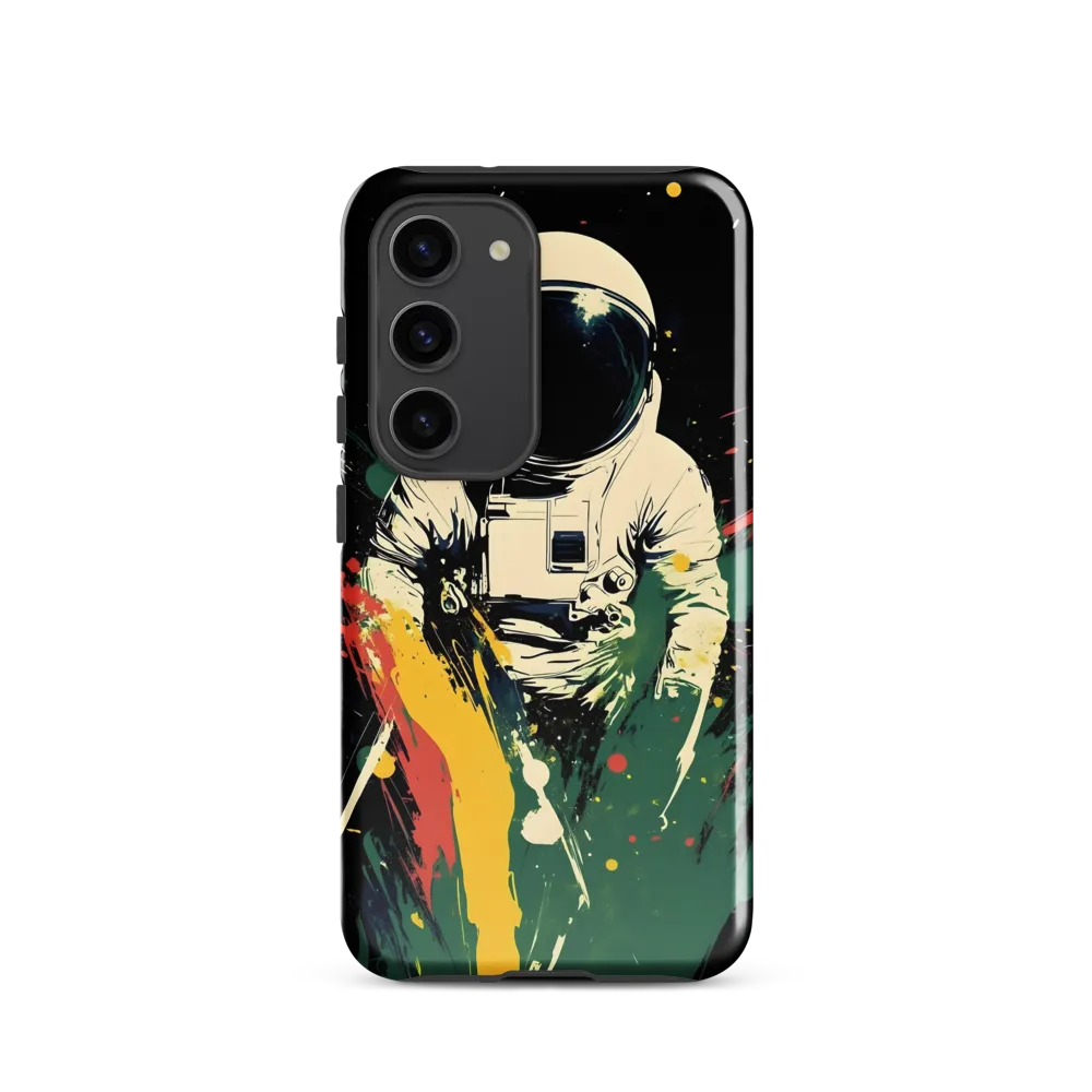 Cosmic Splash: The Astronaut's Journey