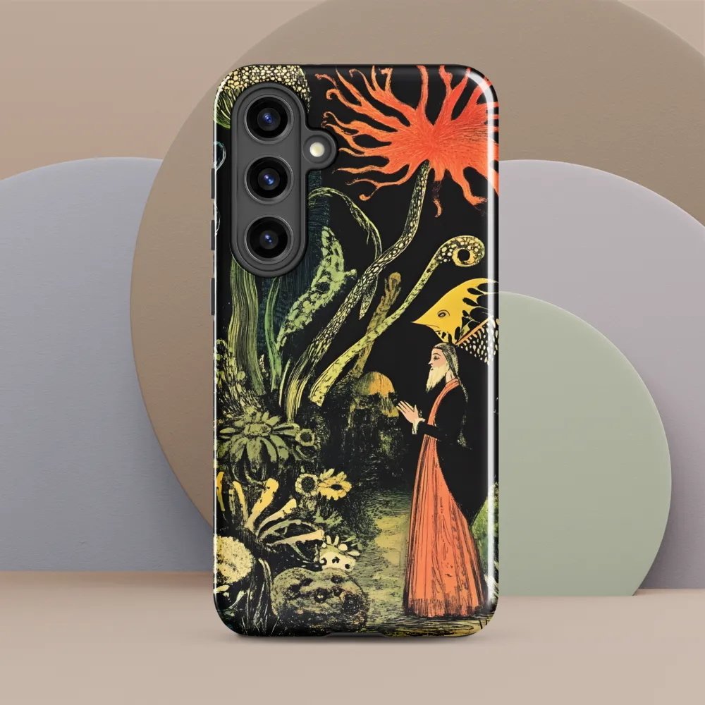 Enchanted Encounter in a Fantastical Garden
