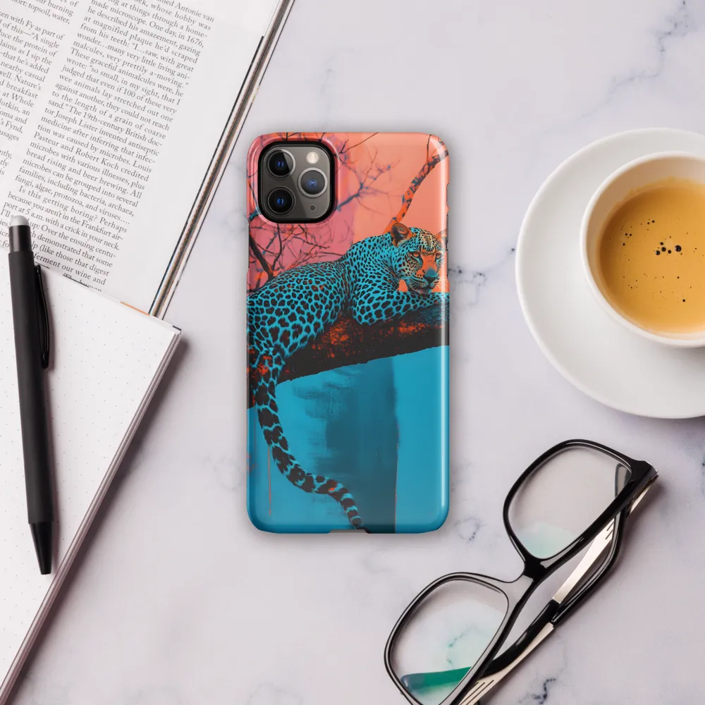 Ethereal Serenity: The Leopard's Perch | Phone Case |  11 Pro Max | Snap Case | Glossy