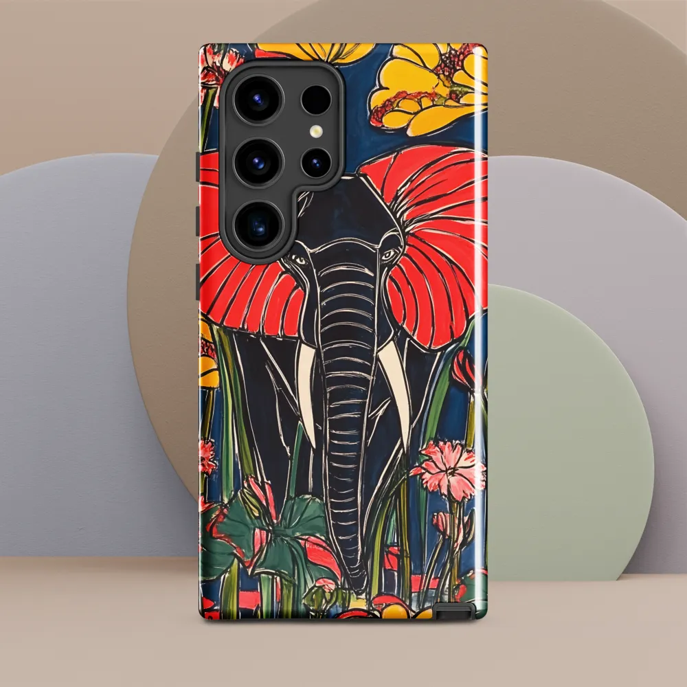 Elephant in Bloom