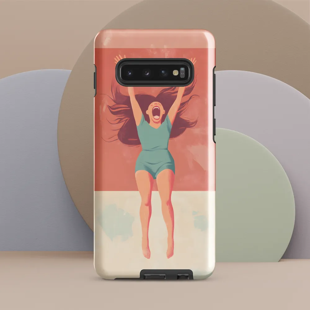 Leap of Joy | Phone Case |  S10 Plus | Tough Case | Glossy