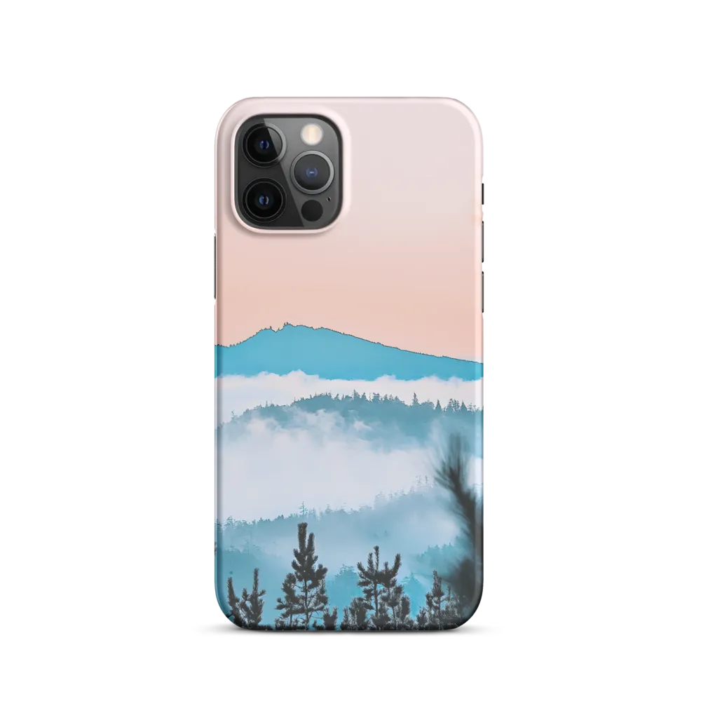 Tranquil Dawn Over Mountains