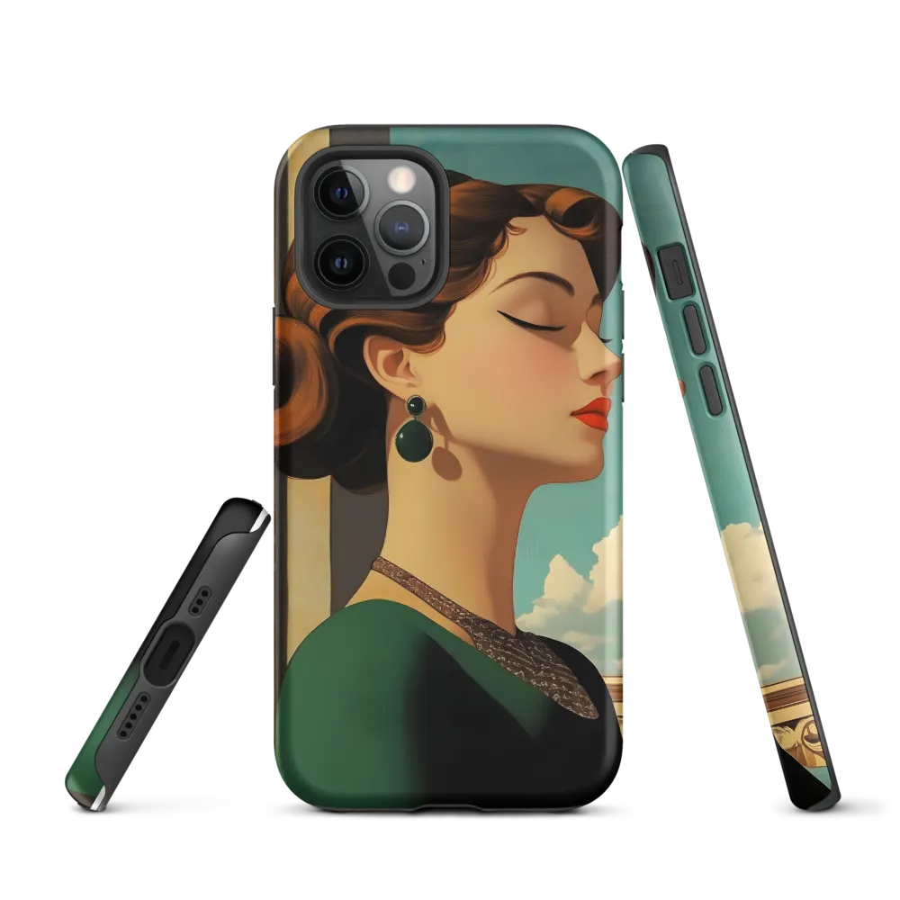 Elegance in Art Deco: A Portrait of Grace