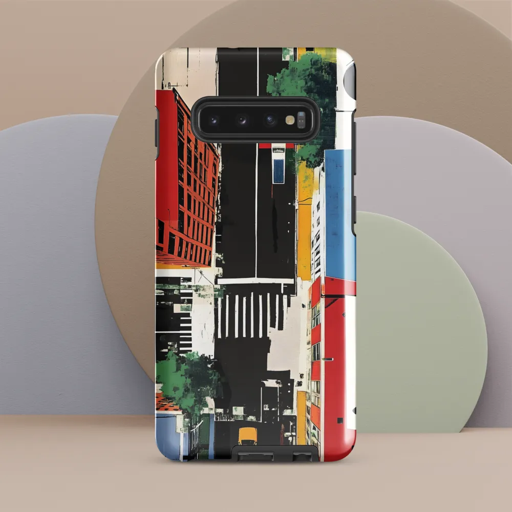 Aerial Urban Symphony | Phone Case |  S10 Plus | Tough Case | Glossy