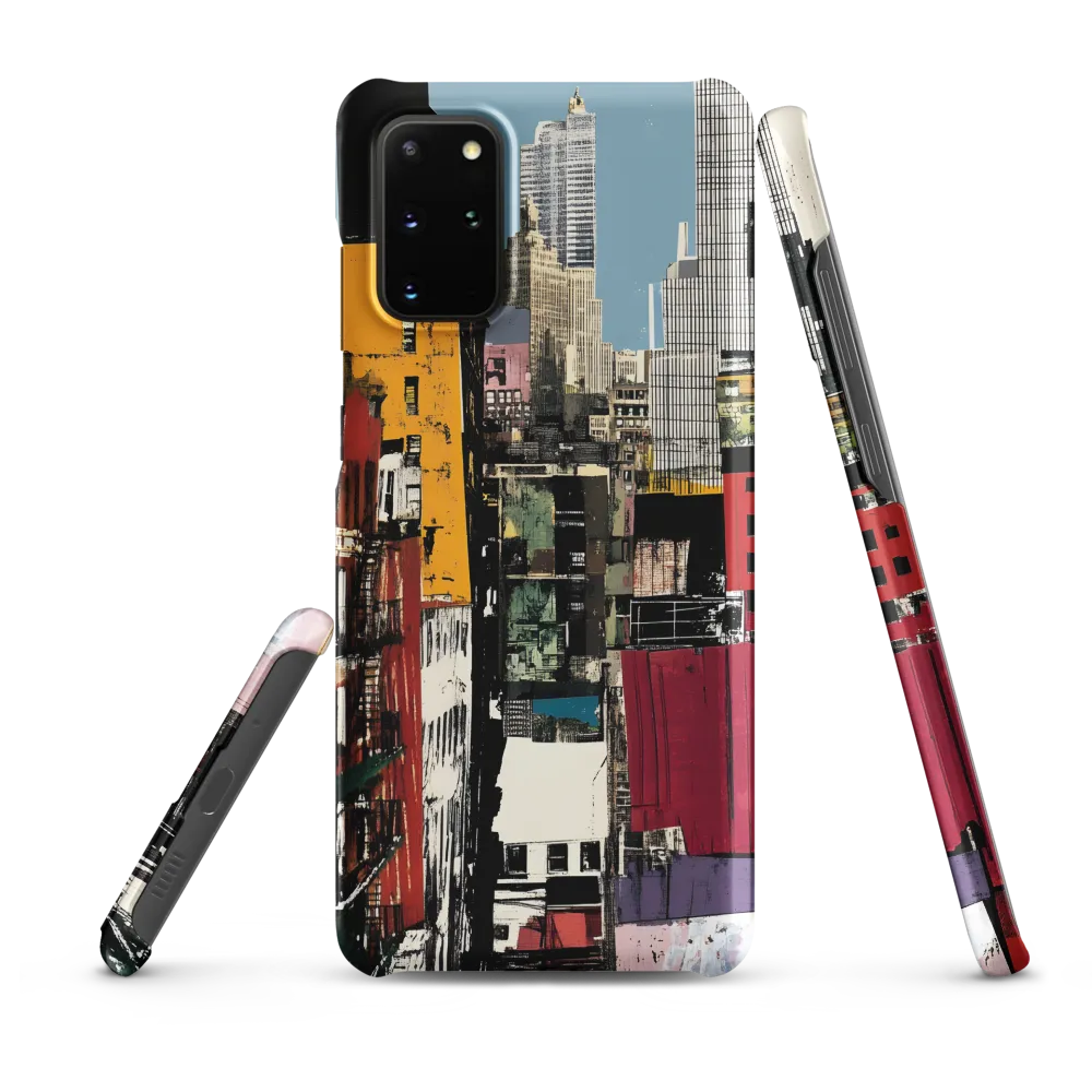 Urban Collage: A Vivid Cityscape