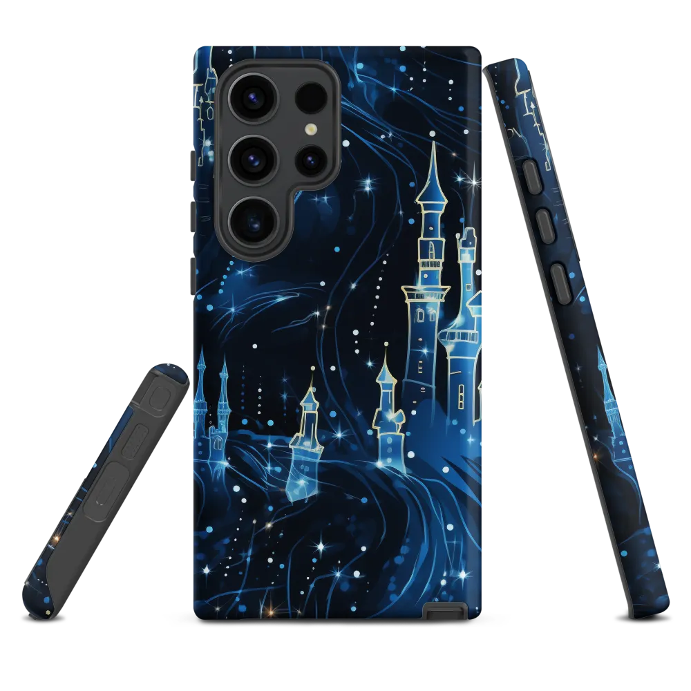 Dreamy Castles in a Starry Sky