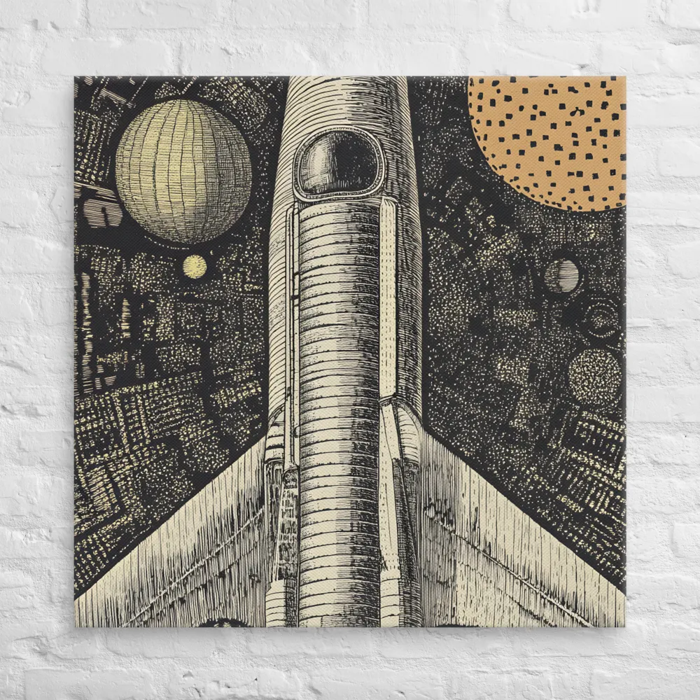 Voyage to the Unknown | Canvas | 37″×37″