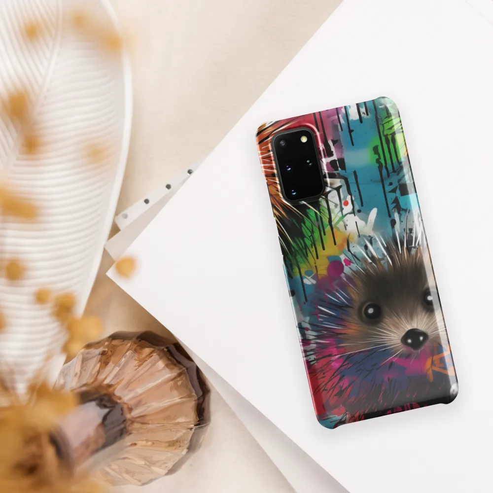 Whimsical Hedgehogs in a Kaleidoscopic Wonderland