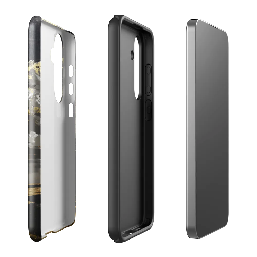 Golden Serenity in a Dramatic Sky | Phone Case |  S24 Plus | Tough Case | Glossy