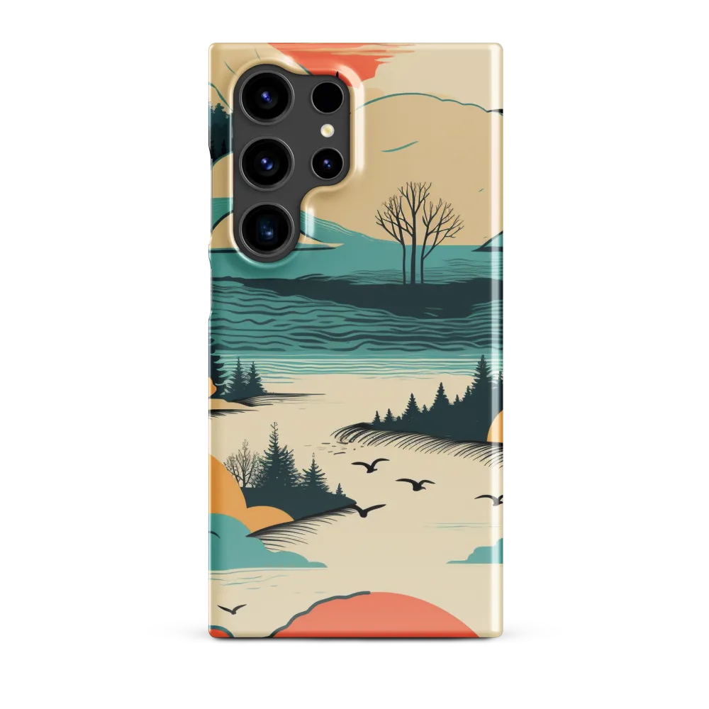 Tranquil Horizons | Phone Case |  S24 Ultra | Snap Case | Glossy