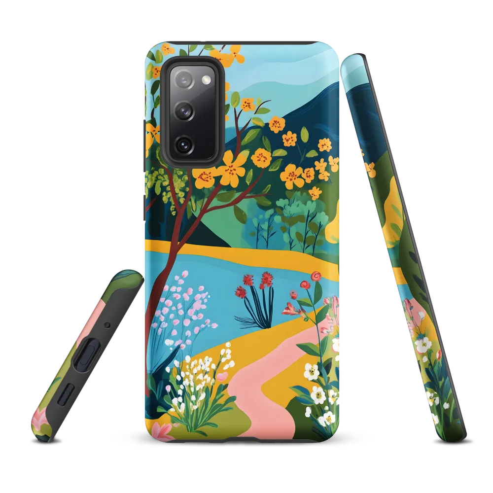 Blossoms by the Tranquil Waters
