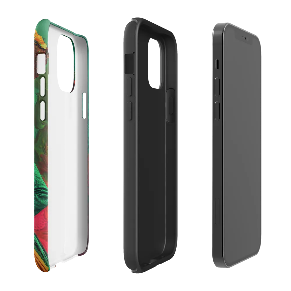Ethereal Elegance in Color | Phone Case |  12 Pro | Tough Case | Matte