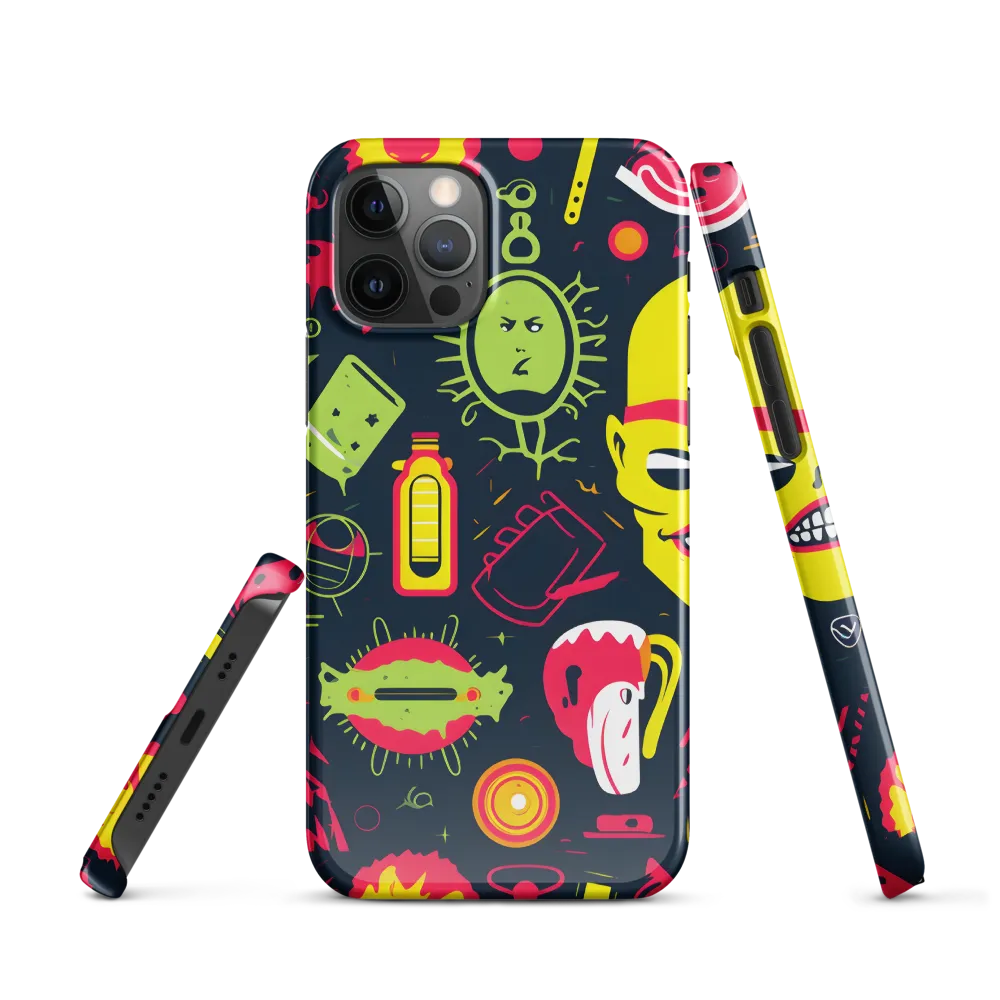 Neon Revelry: A Quirky Exploration of Modern Pop Art