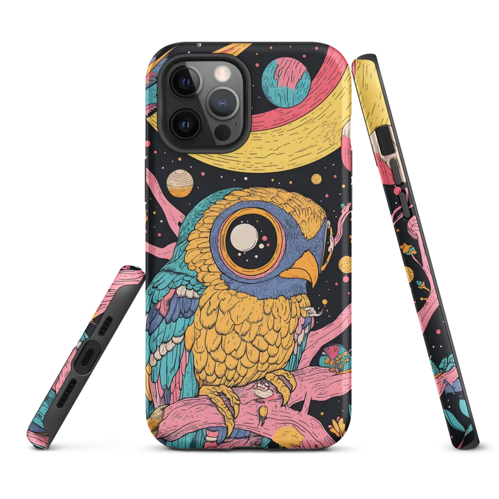 Whimsical Cosmic Owl | Phone Case |  12 Pro Max | Tough Case | Matte