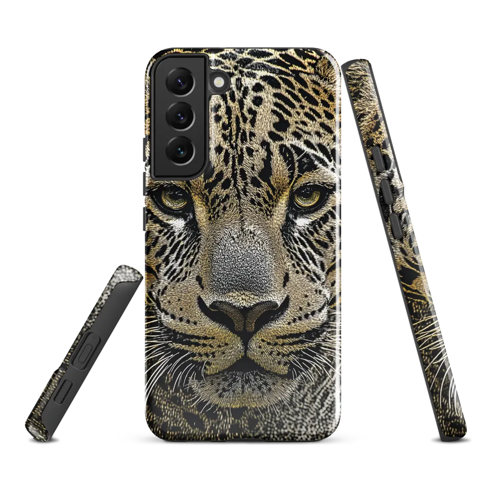 The Majestic Gaze: Portrait of a Leopard