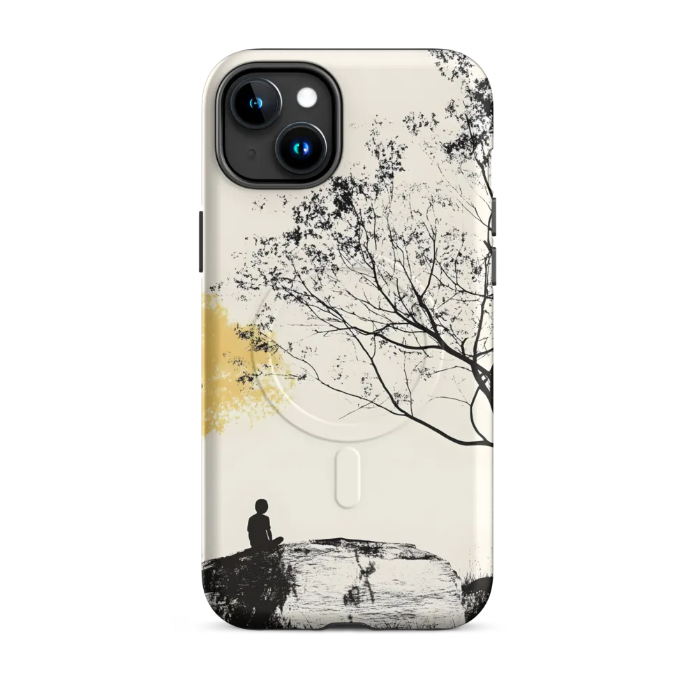 Whispers of Solitude | Phone Case |  15 Plus | MagSafe® Tough Case | Matte