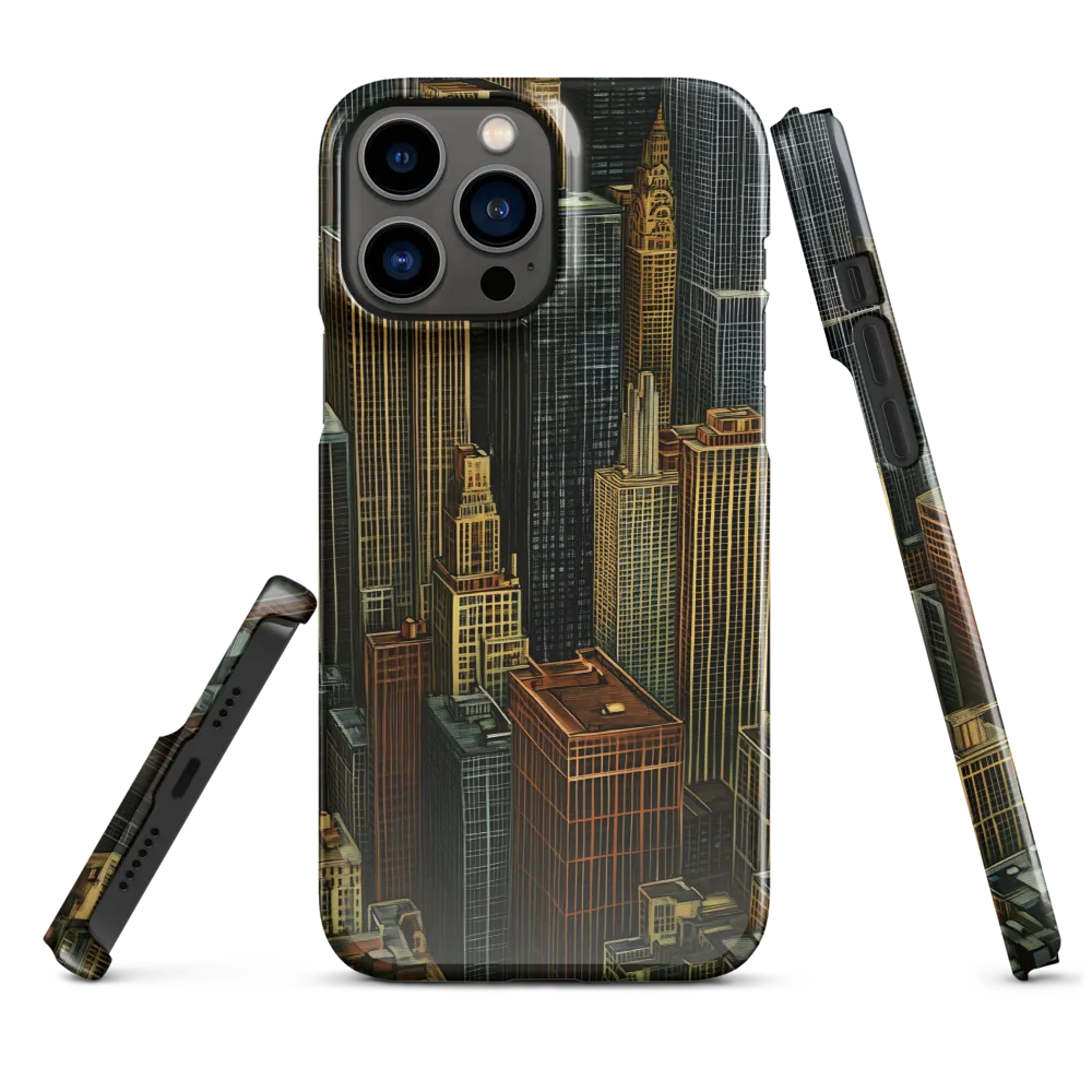 Urban Elegance: A Golden Cityscape