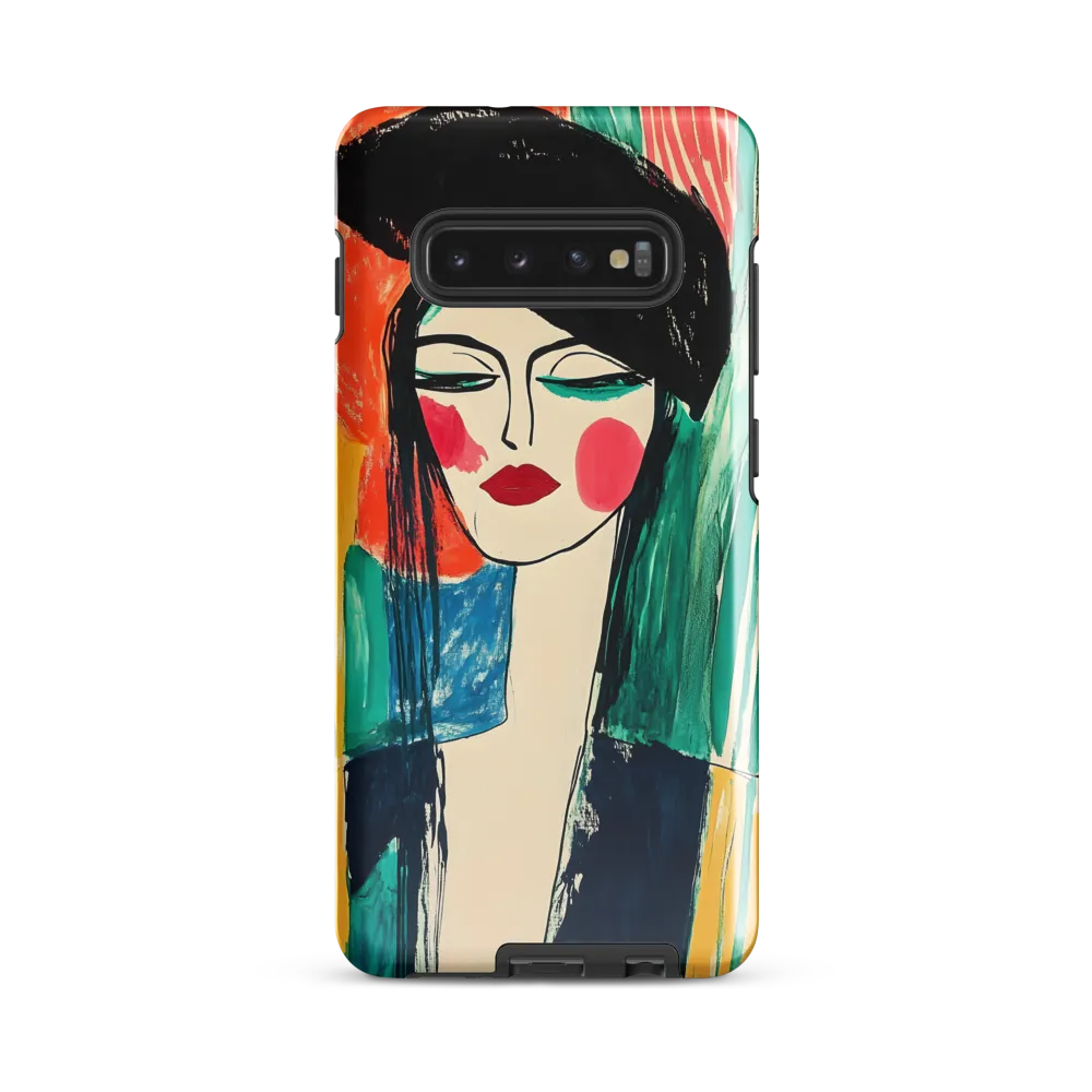 Portrait of Confidence | Phone Case |  S10 Plus | Tough Case | Glossy