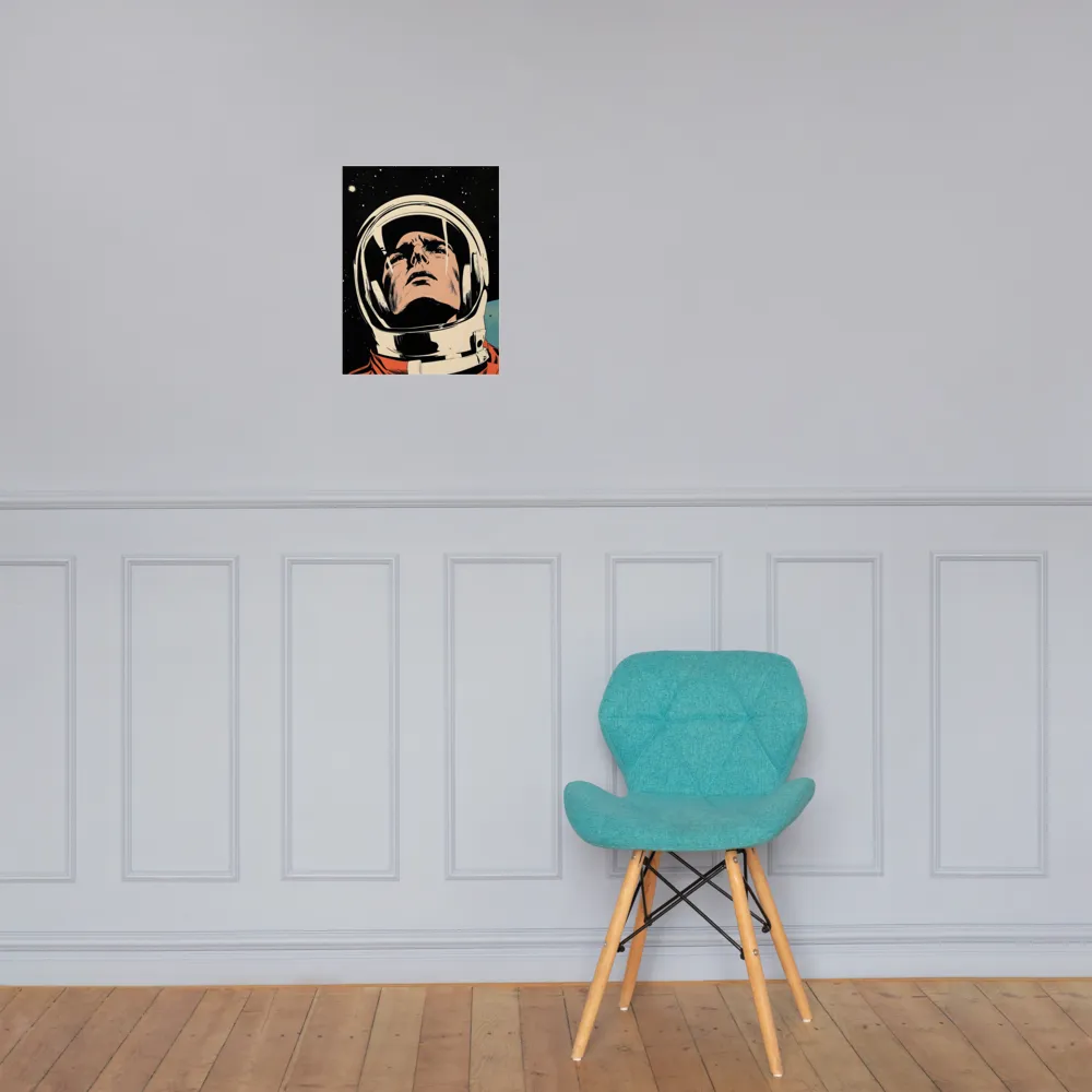 Gaze of the Astronaut | Poster | 12″×16″