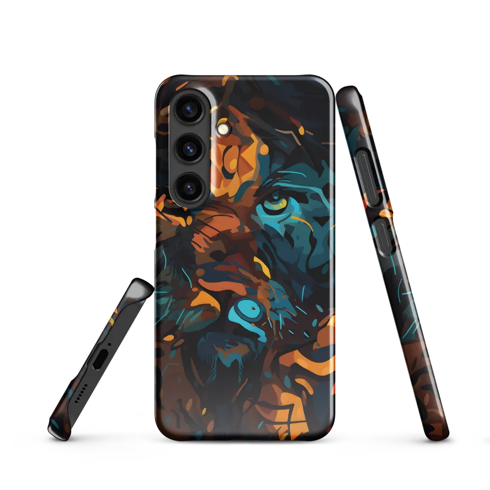 Tropical Enigma: A Wildlife Quartet | Phone Case |  S24 | Snap Case | Glossy