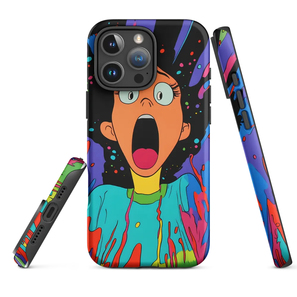 Eruption of Emotion | Phone Case |  16 Pro Max | Tough Case | Matte