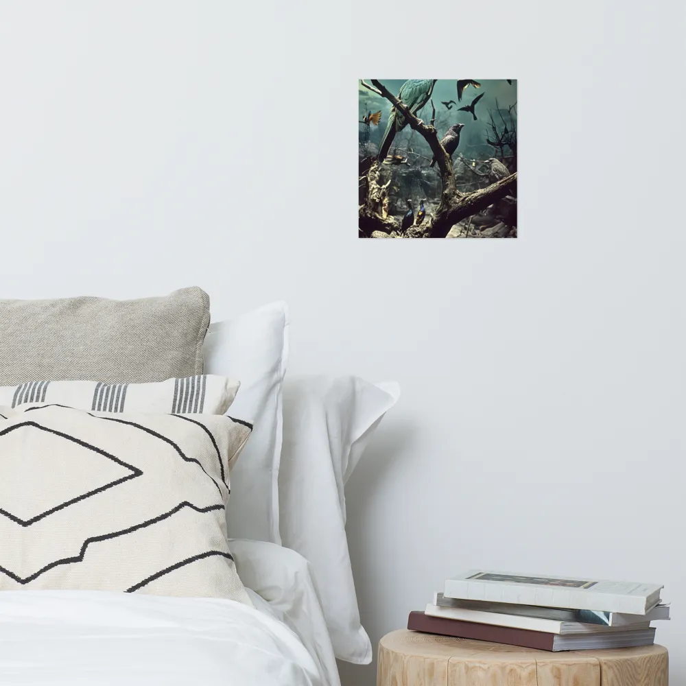 Whispers of the Avian Realm | Poster | 12″×12″