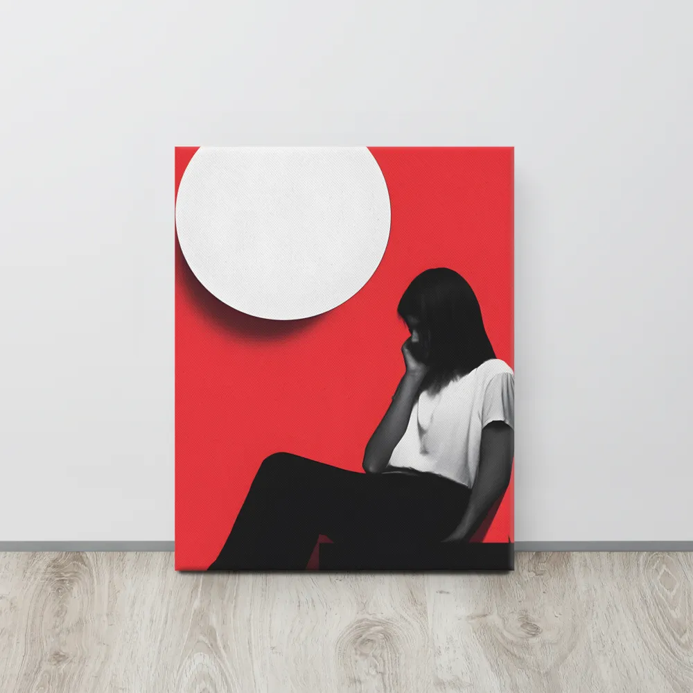 Contemplation in Red