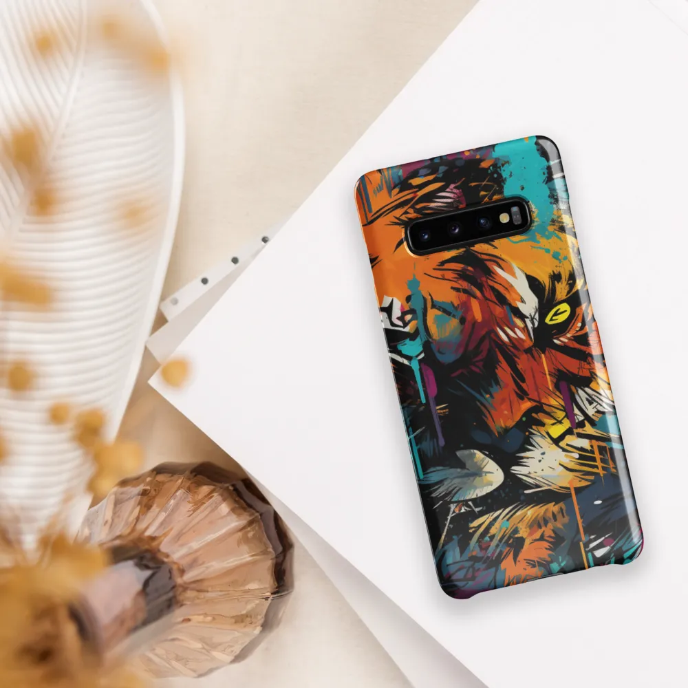 Fierce Majesty: The Lion's Roar | Phone Case |  S10 Plus | Snap Case | Glossy