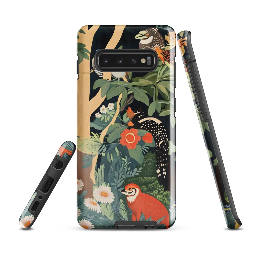 Tropical Serenity | Phone Case |  S10 Plus | Tough Case | Glossy