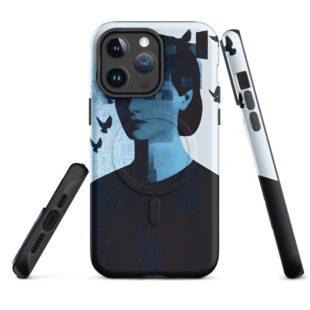 Fragmented Reflections | Phone Case |  14 Pro Max | MagSafe® Tough Case | Matte