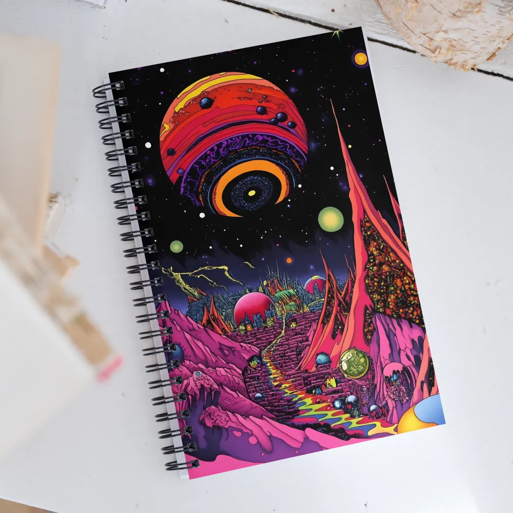 Celestial Dreamscape | Spiral Notebook