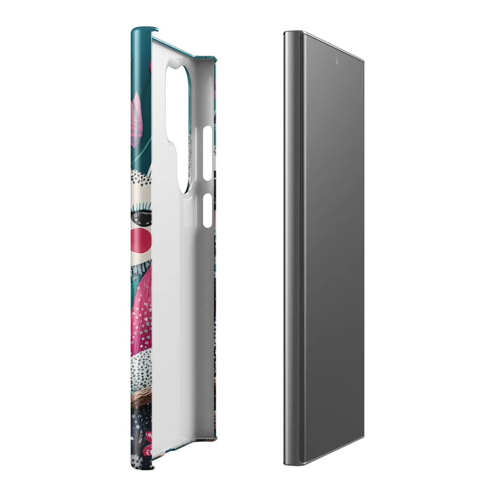 Whimsical Duo: A Celebration of Nature and Color