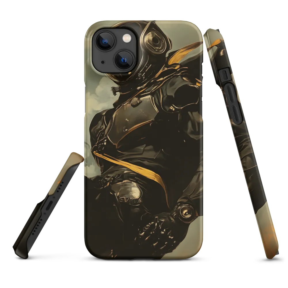 Ethereal Explorer: The Enigmatic Astronaut | Phone Case |  14 Plus | Snap Case | Matte