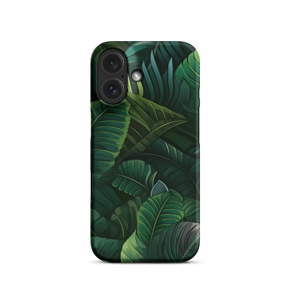 Lush Canopy: A Tropical Foliage Study