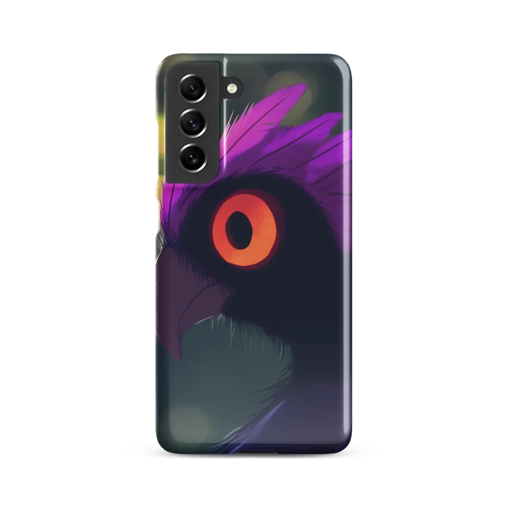 Mysterious Owl | Phone Case |  S21 FE | Snap Case | Glossy