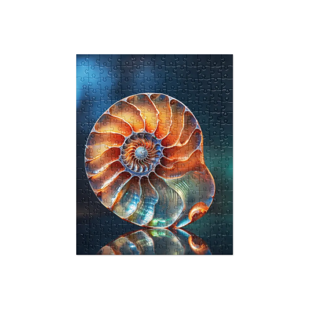 Elegance of the Nautilus Shell | Jigsaw Puzzle | 252 pieces