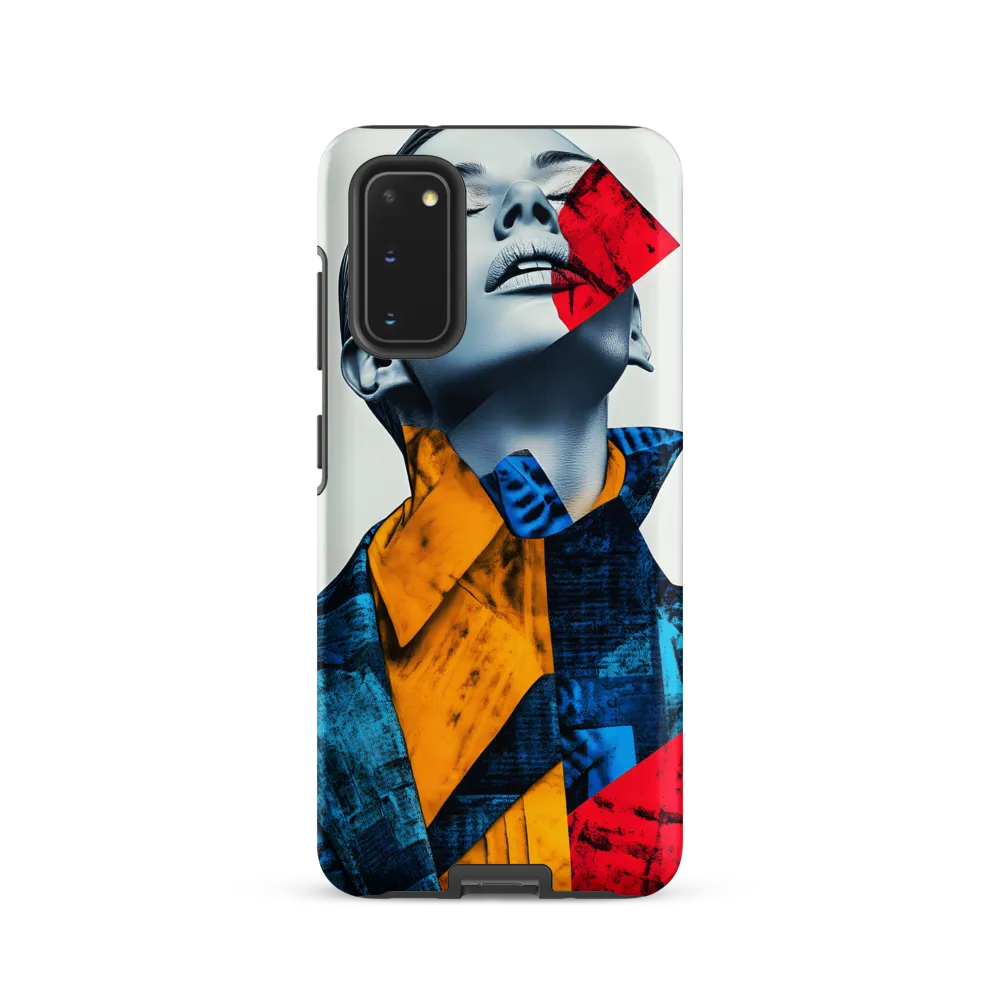 Fragmented Confidence: A Surreal Fashion Portrait