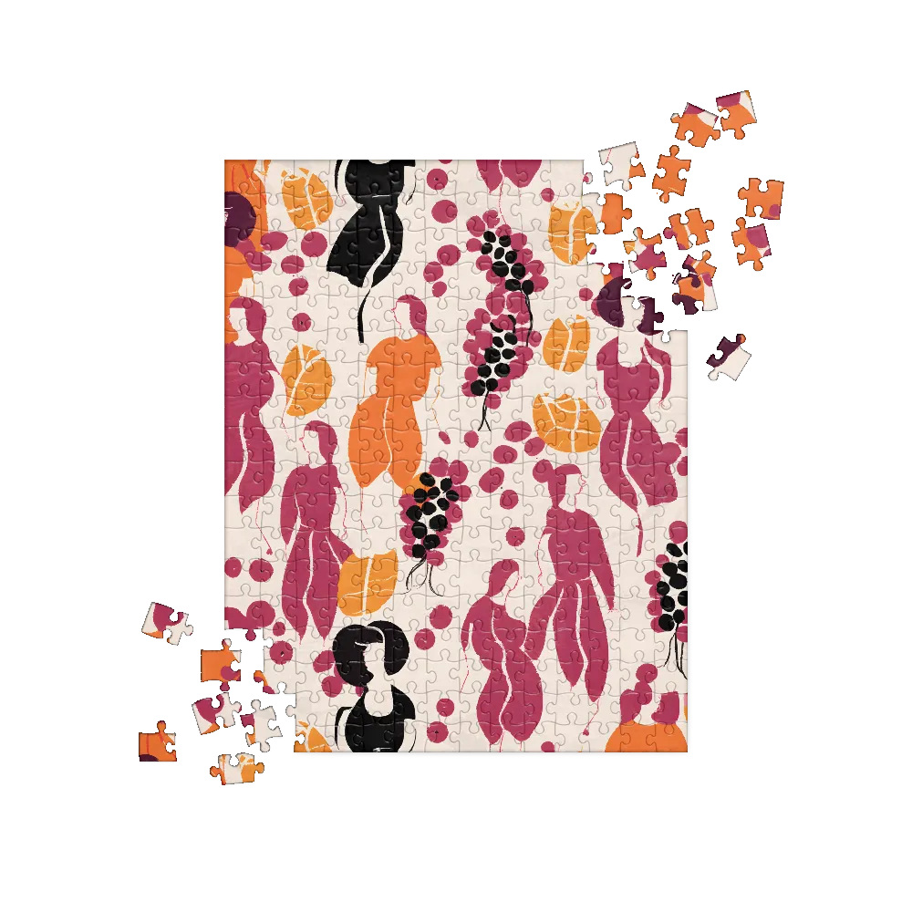 Fashion and Flora: An Abstract Dance