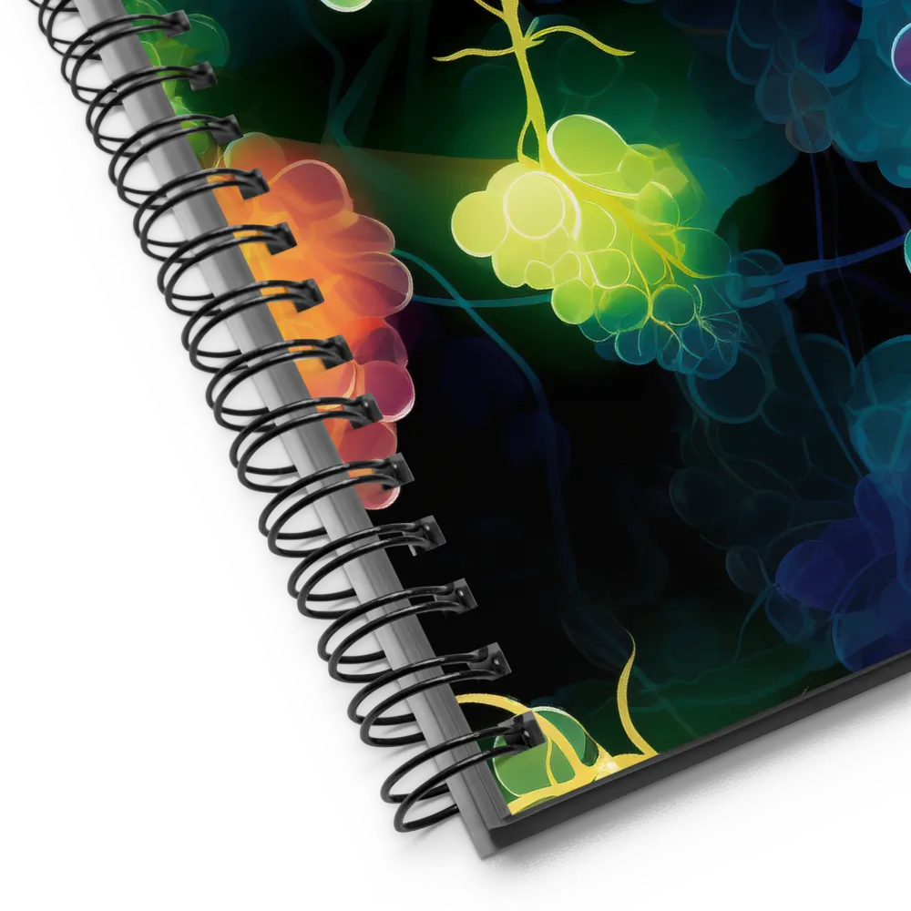 Vivid Vineyard Dream | Spiral Notebook