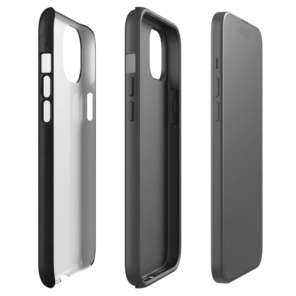 Echoes of Solitude | Phone Case |  15 Plus | Tough Case | Matte