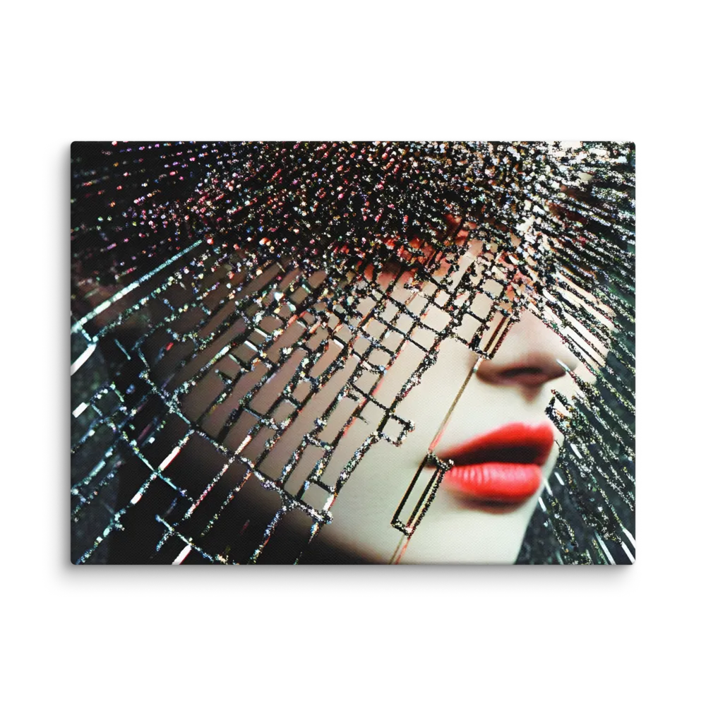 Fractured Identity | Canvas | 9″×12″