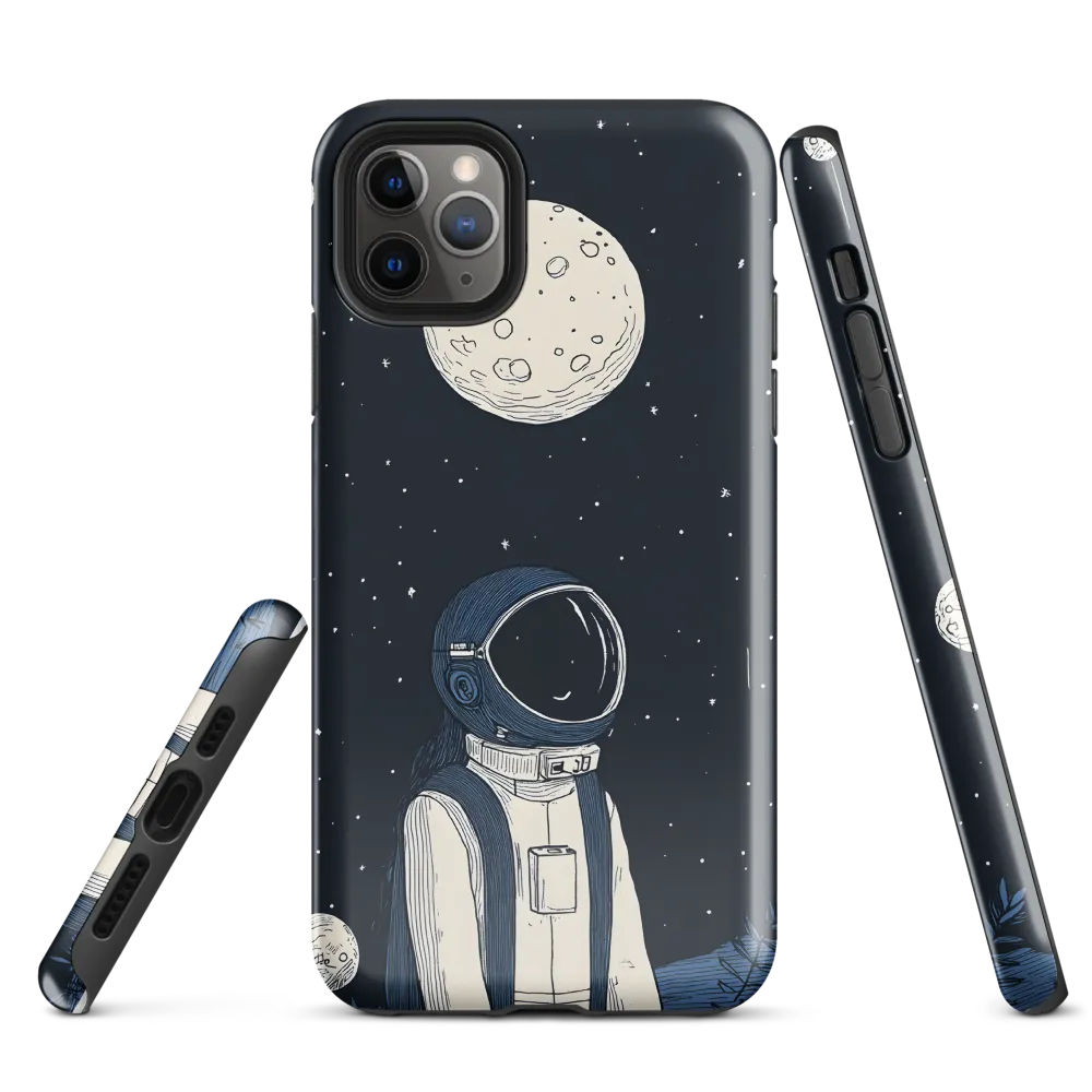 Gazing at the Cosmos | Phone Case |  11 Pro Max | Tough Case | Glossy