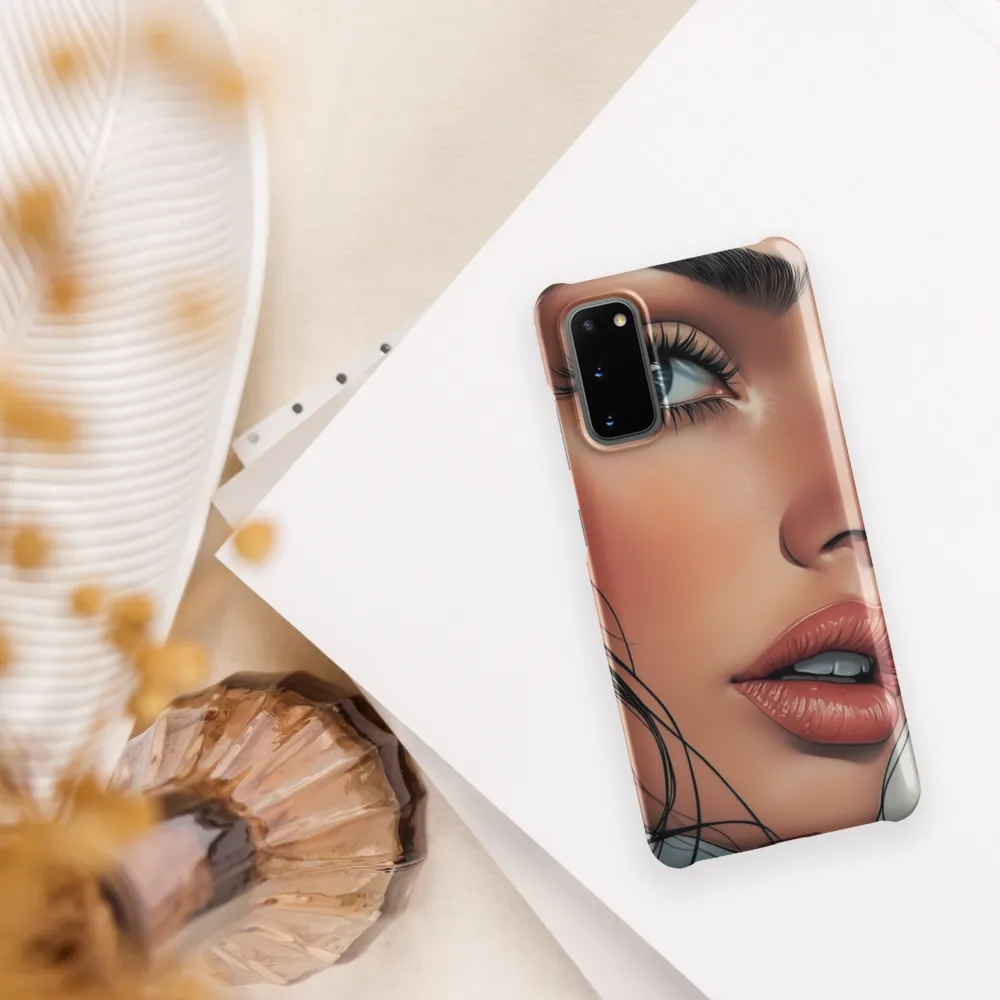 Iris & Skin — Close-Up Portrait