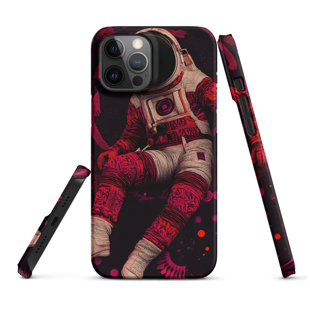 Magenta Drift — An Astronaut in Etched Space