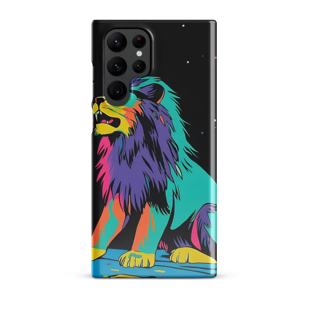 Roaring Colors: The Neon Lion