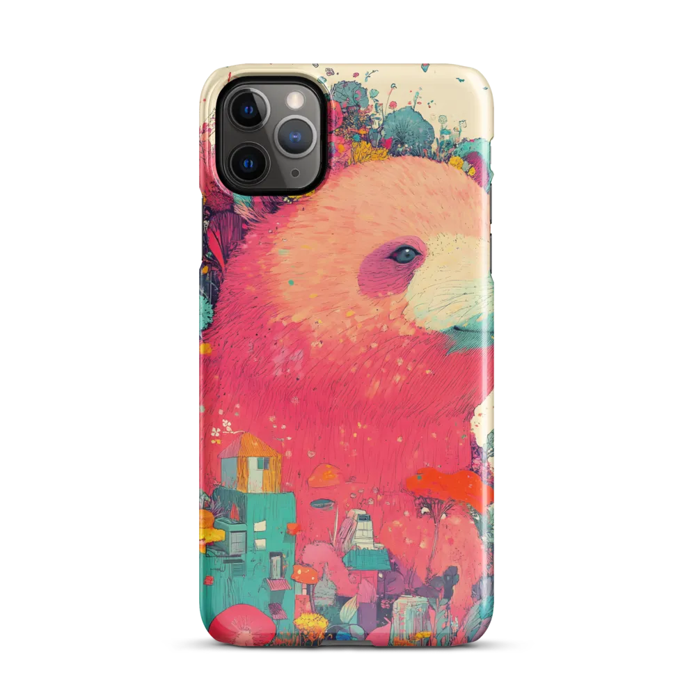 Whimsical Bear Blossom | Phone Case |  11 Pro Max | Snap Case | Glossy