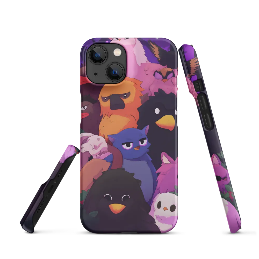 Whimsical Avian Gathering