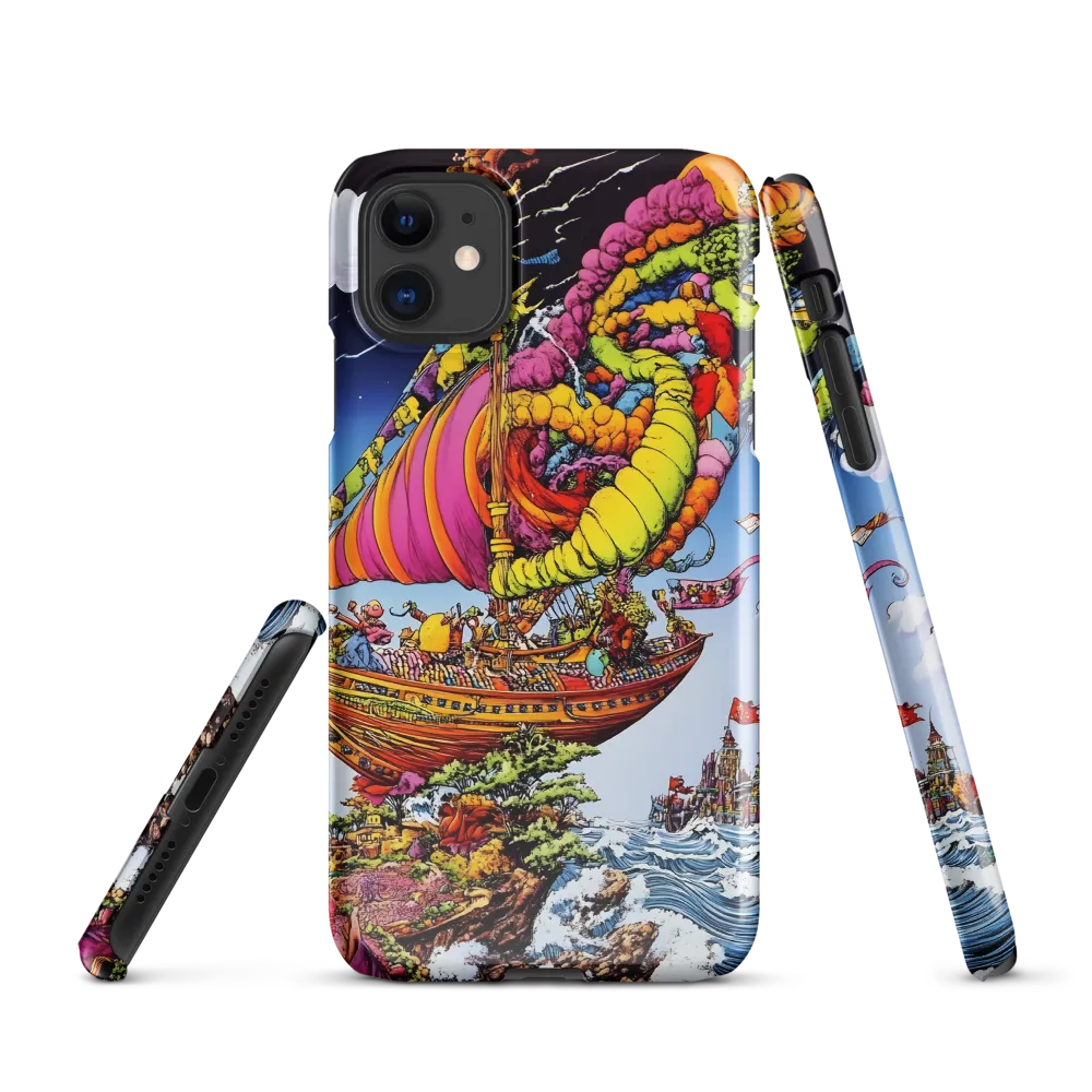 Voyage of Whimsy: A Surreal Sailor's Dream | Phone Case |  11 | Snap Case | Glossy