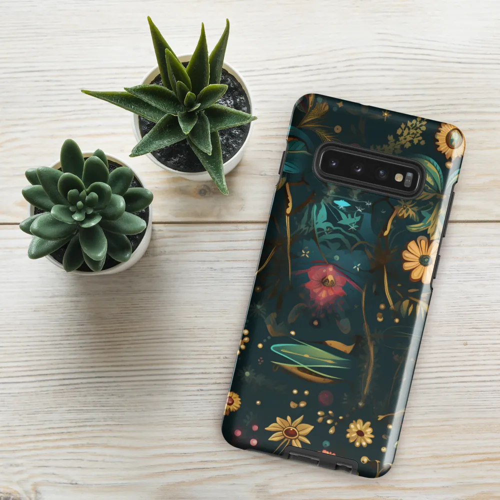 Whimsical Insect Symphony | Phone Case |  S10 Plus | Tough Case | Glossy