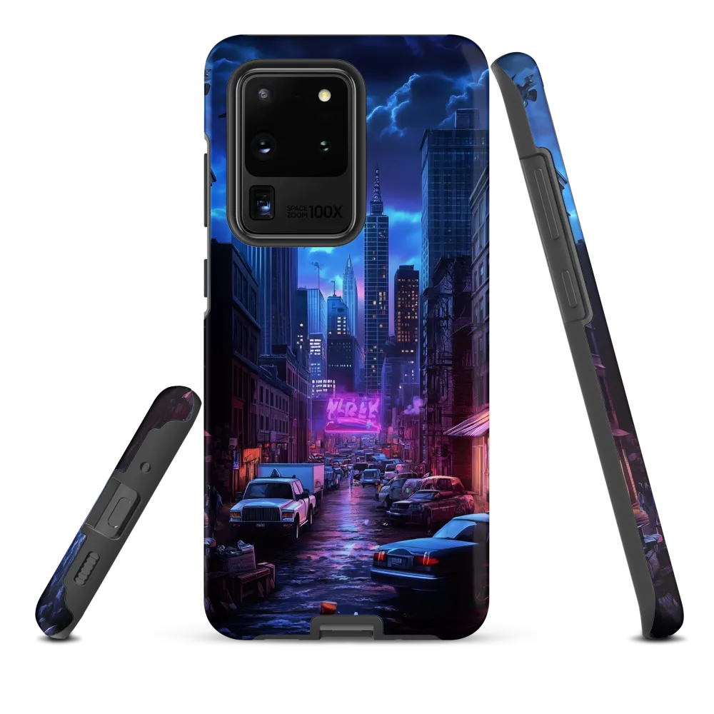 Urban Mystique: A Cyberpunk Night